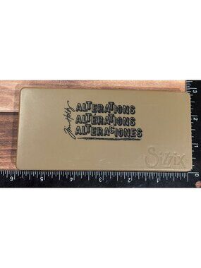 Sizzix Tim Holtz Alterations Ornate Decorative Strip Die Steel Rule Die Retired